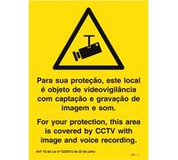 Letrero de Condominio - PVC Opaco 150x200mm