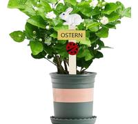 Letrero de conejo de Pascua para patio, adorable decoración estética de césped, de maceta, decoración de primavera al aire libre, porche, patio, pasarela, fiesta, vacaciones, césped