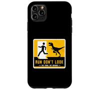 Letrero de dinosaurio a juego Run Don't Look The Fossil Got Revenge Carcasa para iPhone 11 Pro Max