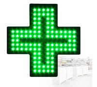 Letrero De Dispensario LED, Cruz Médica De 30 * 30 cm, Letrero De LED De Neón para Dispensario, Luz Ultra Brillante para Interiores, Letrero De Farmacia LED En Forma De Cruz para Clínica,I