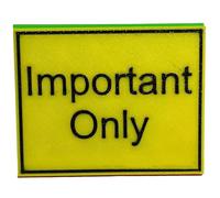 Letrero de escritorio con texto en inglés "Do Not Disturb - Focuss Master Desk", letrero de escritorio de 3 lados, letreros de sala de conferencias | No molestar Important Come In For Custom Signs