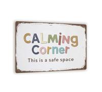 Letrero De Hojalata Ora Más, Preocupa Menos Fe En El Hogar Basada En La Fe Divertidos Placas Divertidas Afiche Placa De Metal para Taller Cuarto De Lavado Cafeterías 30X20Cm