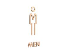 Letrero de inodoro de color negro y dorado, placa 3D para puerta de baño, etiqueta adhesiva para pared, soporte para WC, tablero de señalización, arte, hotel, decoración del hogar, para mujer y hombre