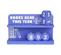 Letrero De Libros Leídos Este Año, Libros Impresos En 3D, Ácido Poliláctico, Rastreador Librôs Leídos Este Año, Decoración De Estantería Desafío Lectura, Ubicación Versátil, Para Lectores