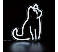 letrero de luces de neón Para lámpara de neón Lindo gato para letreros Ilumina para interruptor atenuación