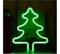 Letrero de luz de neón Letrero luminoso de neón con forma hoja arce verde para decoración bodas y fiestas cumpleaños(1)