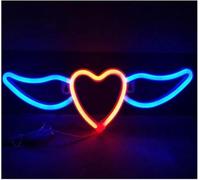 letrero de luz de neón Luces de neón para oficina, tienda, restaurante, decoración, letrero, dormitorio, sala estar, para fiesta, luz nocturna(2)