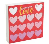 Letrero de mesa Countdown to Love - Decoración del hogar - 1 pieza