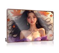 Letrero de metal con texto en inglés "Funny Man Cave Leaves Whisper: A Dreamy Portrait Of Serenity" (20 x 30 cm)