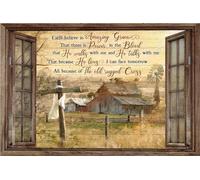 Letrero de metal de aluminio vintage de 12x16 pulgadas "Awesome Life On-Far
