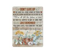 Letrero De Metal Inspirador Exquisita Y Hermosa Letrero Metálico No Es Fácil De Deformar Metal Estaño Signo para Cocina Taberna Hotel 20X30Cm