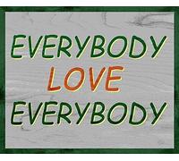 Letrero De Metal Letrero,Todos Aman A Todos Tienda Exquisita Y Hermosa Chapas Metalicas Retro Placas Metálicas para Garaje Baño Aseo 20X30Cm