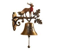 Letrero de metal para puerta de bienvenida festivo, decoración colgante de Navidad, instalación rápida, resistente a la intemperie, para interiores y exteriores, decoración de entrada del hogar