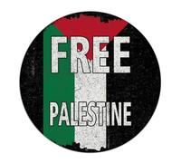 Letrero de metal personalizado para decoración de habitación de Palestina para hombres, placa de metal para el hogar, patio trasero, lavandería, bandera nacional, regalos náuticos, póster artístico,