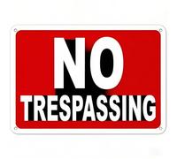 Letrero De Metal Prohibido El Paso No Es Fácil De Deformar Letrero Metálico Resistente Al Desgaste Y Duradero Chapas Metalicas para Hotel Garaje Baño 20X30Cm