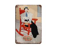 Letrero de metal vintage con texto "Take Away in the 1800"s para decorar la pared del hogar, 20 x 30 cm