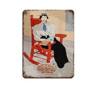 Letrero de metal vintage con texto "Take Away in the 1800"s para decorar la pared del hogar, 30 x 40 cm