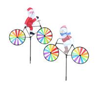Letrero de Navidad para patio, impermeable, Papá Noel, muñecos de nieve, múltiples usos