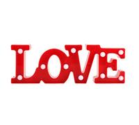Letrero De Neón De Amor, Romántico Plástico LED Luces Neon Habitacion Fluorescentes LED Letrero Luminoso Con Pilas Para Ocasiones Festivas, Propuestas Y Decoración De Dormitorios(Blanco Cálido)