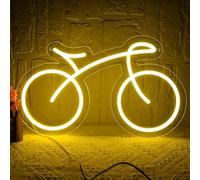 Letrero de neón de bicicleta para decoración de pared, bicicleta deportiva de neón para amantes del ciclismo, luces de neón para gimnasio, habitación de adolescentes, cueva de hombre, dormitorio, bar,