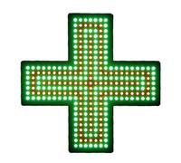 Letrero de neón de cruz verde para interiores con cadena, 3 modos intermitente/intermitente general/siempre encendido, letrero LED acrílico para clínica