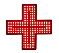 Letrero de neón de cruz verde para interiores con cadena, 3 modos intermitente/intermitente general/siempre encendido, letrero LED acrílico para clínica