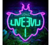 Letrero de neón de Descendientes, letrero de neón LED para decoración de pared y habitación, luz nocturna USB para dormitorio, boda, fiesta de cumpleaños