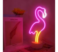 Letrero de Neón, Luces de Neón Alimentada por Batería o USB, Luces de noche con letrero de neón LED Decoracion Bar, Discotecas, Fiesta,fiestas de cumpleaños, regalos para niños