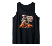 Letrero de Payaso Espeluznante de Halloween Camiseta sin Mangas