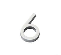 Letrero decorativo de 60 mm para puerta de casa y apartamento, material ABS de larga duración para una fácil visibilidad (6)