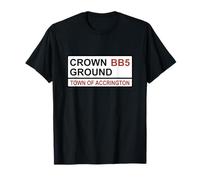 Letrero icónico de calle Accrington Stanley Crown Ground Camiseta
