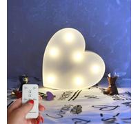 Letrero LED con letras del alfabeto con control remoto, ideal para decoración de luz nocturna