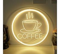 Letrero Led De Café, Letreros De Neón, Luces De Neón, Letrero De Barra De Neón, Letreros Iluminados, Taza De Café, Letrero De Luz De Neón para Pared, Cafetería, Bar, Restaurante, Decoración