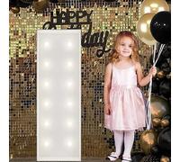 Letrero Luminoso Grande Con Números Y Letras, Blanco, Marquesina De Espuma Decorativa 90 Cm Precortada For Fiestas, Cumpleaños, Celebraciones, Aniversarios Graduaciones(I,120cm/4ft)