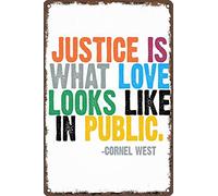 Letrero Metálico Así Es El Amor En Citas sobre La Humanidad Vendimia Placas Metálicas Decoración Cartel De Metal para Hotel WC Aseo 20X30Cm