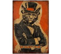 Letrero Metálico No Me Estás Hablando A Mí Cartel De Metal Perfecto Cartel De Hojalata Para Club Cafetería Restaurante S