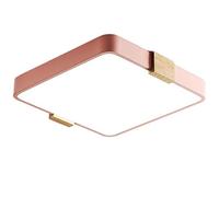 Letrero Montaje con Descarga Cuadrada Madera Blanca 6000K Forma Delgada Lámpara 15.7 Pulgadas Luces Techo de led Interior Brillante para Dormitorio, Cocina, H