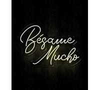 Letrero Neon LED Personalizado Bésame Mucho - Letreros de luz LED para Bodas o decoración de paredes de Bar Negocio Dormitorio Eventos y Fiestas…