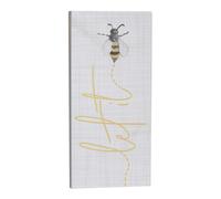 Letrero r stico desgastado Let it Bee de Simply Said INC Inspire Boards de 12 x 55 pulgadas ISB1339