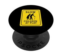 Letrero Slow Children At Play PopSockets PopGrip Adhesivo