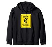 Letrero Slow Children At Play Sudadera con Capucha