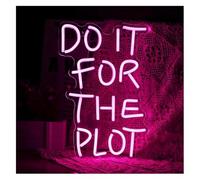 Letreros de neón para Colgar Decoración con Luces de neón ¡Hazlo por ti! Letrero luz LED Regulable