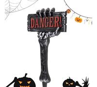 Letreros De Patio De Esqueleto, Estacas De Mano De Halloween, Decoración De Fiestas Espeluznantes, Decoración De Césped Al Aire Libre, Accesorios De La Casa Embrujados, Acentos De Porche Navideño, Pas