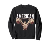 Letreros divertidos de Estados Unidos para estadounidenses orgullosos y amantes de Estados Unidos Sudadera