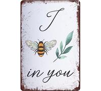 Letreros metálicos "Cree en ti": exquisita decoración de pared, regalo inspirador, afirmaciones positivas, letreros metálicos colgantes para oficina, aula, hogar, sala de estar, dormitorio, decoraci