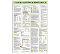 Letreros metálicos de conocimiento francés, decoración vintage para oficina, póster de hojalata con los fundamentos de la gramática francesa, decoración de pared para aula, hogar y escuela, placa de