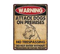 Letreros Perro Doberman. ¡Cuidado con El Perro! No Se Hace Responsable De Lesiones Ni Muertes. Gracioso Carteles De Pared De Metal Divertidas Placa De Decoración De La Casa para Taller 30X20Cm