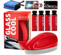 LETROBBV Glass Cool Windshield Cleaner,Powerful Car Windshield Cleaner & Oil Film Remover,Glass Cleaning Mouse For All Glass Surfaces,Automotive Cleaning Brush for Windshield Glass
