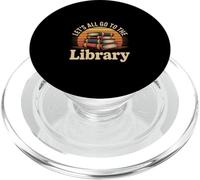 Let's All Go To The Library Book Reading Time ----- PopSockets PopGrip para MagSafe