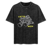 Lets Box Subie Engine T-Shirt Unisex Black tee L